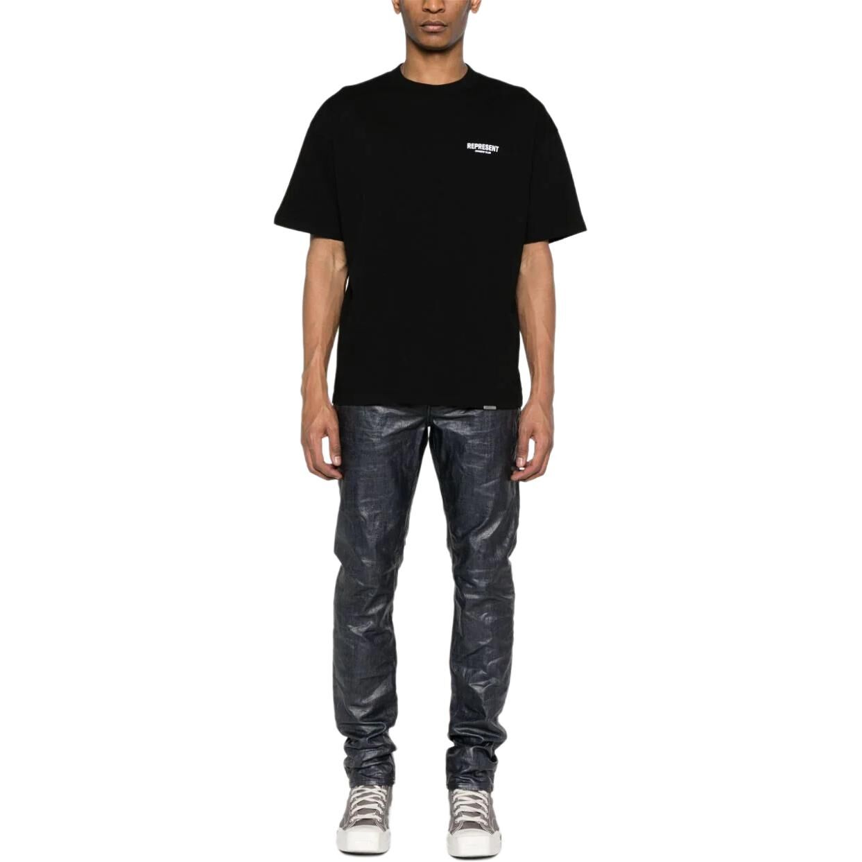 【代購】Represent Owners Club cotton T-shirt OCM40901-BLACK