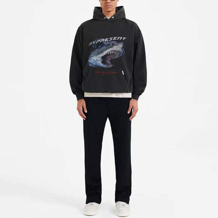 【代購】REPRESENT Sweatshirt Men's Black M04066-03