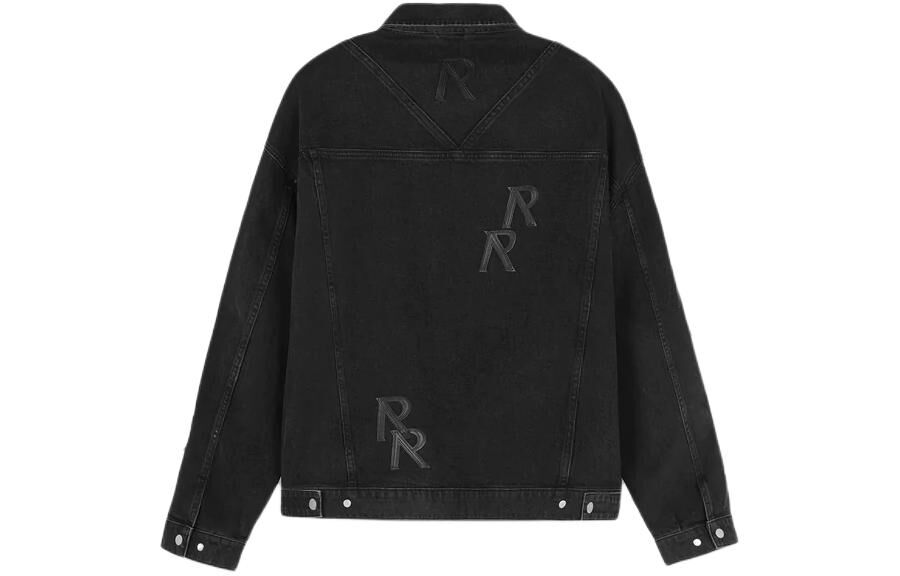 【代購】REPRESENT R4 Initial Denim Jacket Jackets & Coats Men's Black MJ6004-171