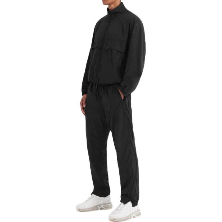 【代購】REPRESENT Knitted Sweatpants Unisex Black Moderate Cuffed Pants M08155-01