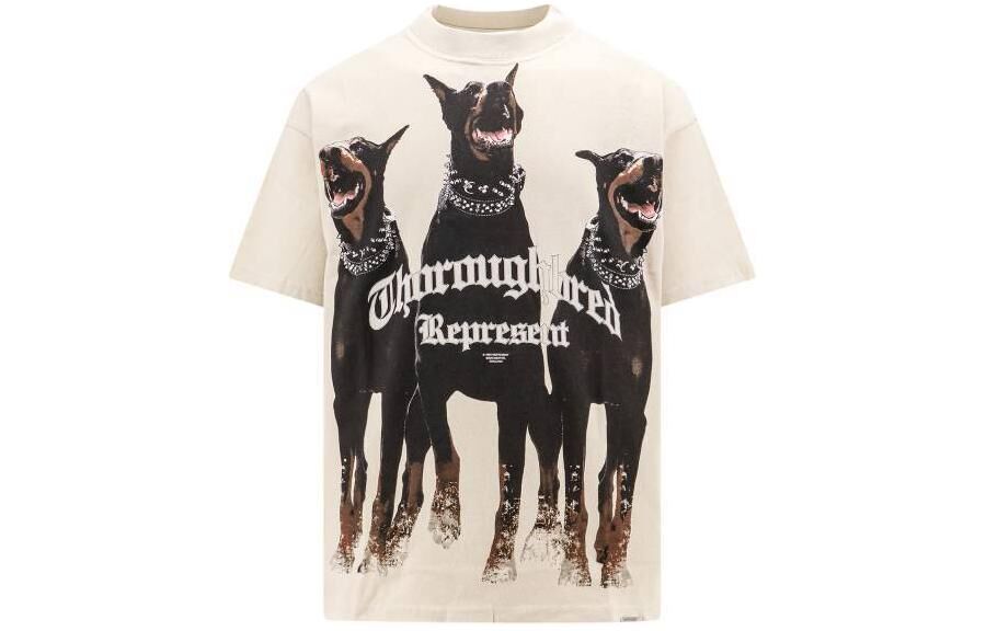 【代購】REPRESENT T Shirts Men's Beige Crew Neck Moderate MLM499-02