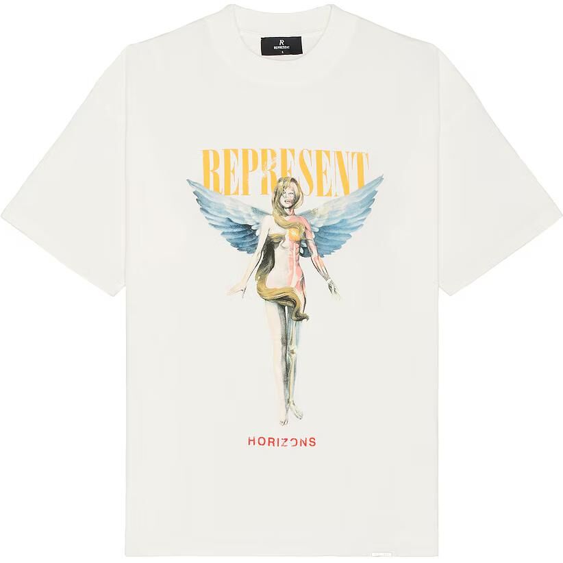 【代購】REPRESENT Logo print Cotton T shirt MLM434-72