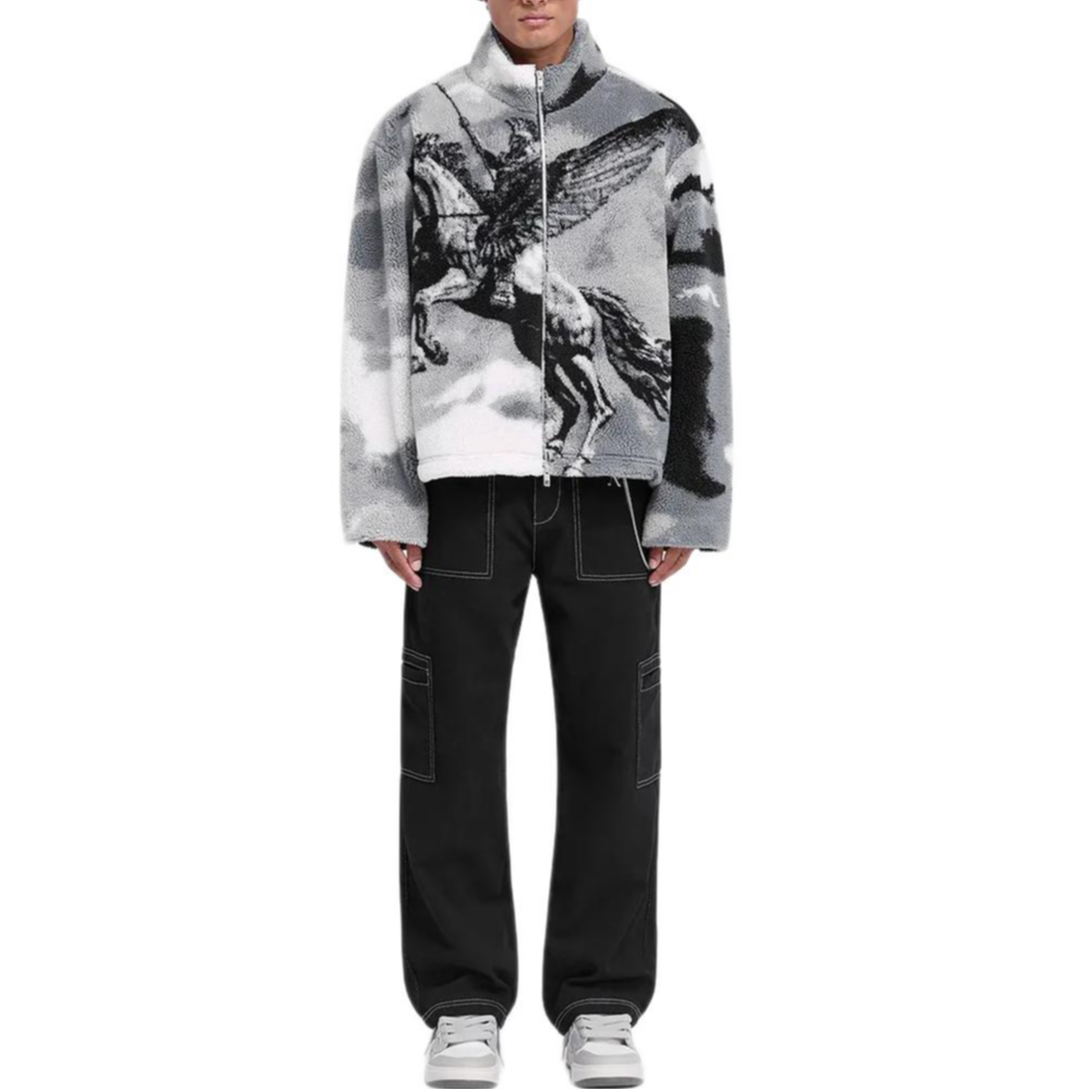 【代購】REPRESENT Mascot-print Fleece Jacket MLM1026-286