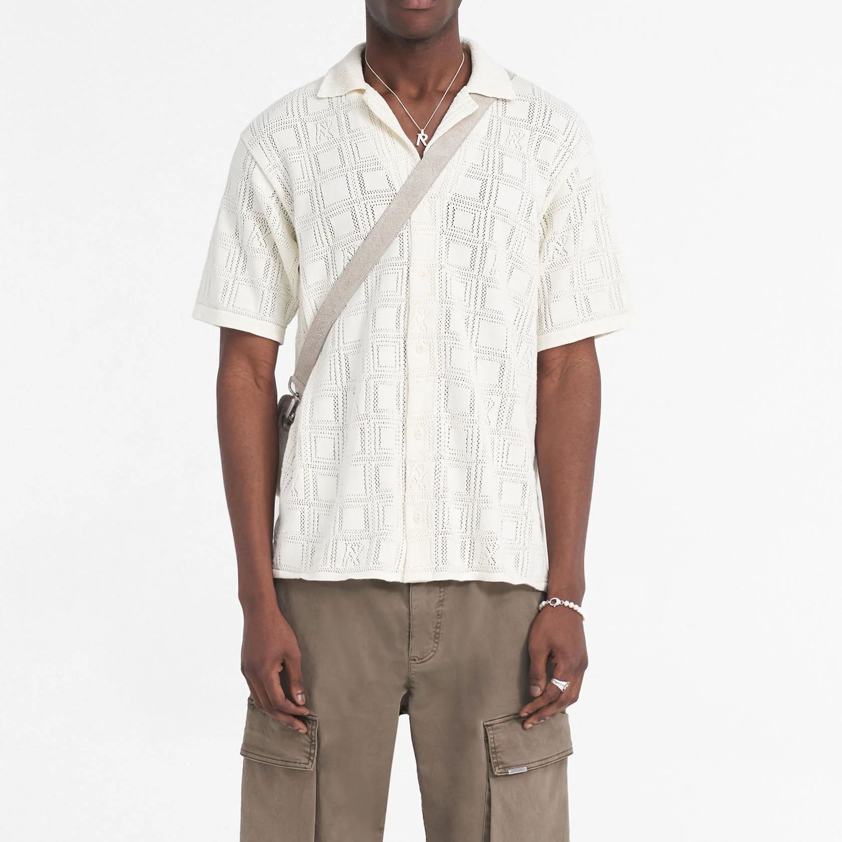 【代購】REPRESENT Pointelle-knit Shirt MLM304-425