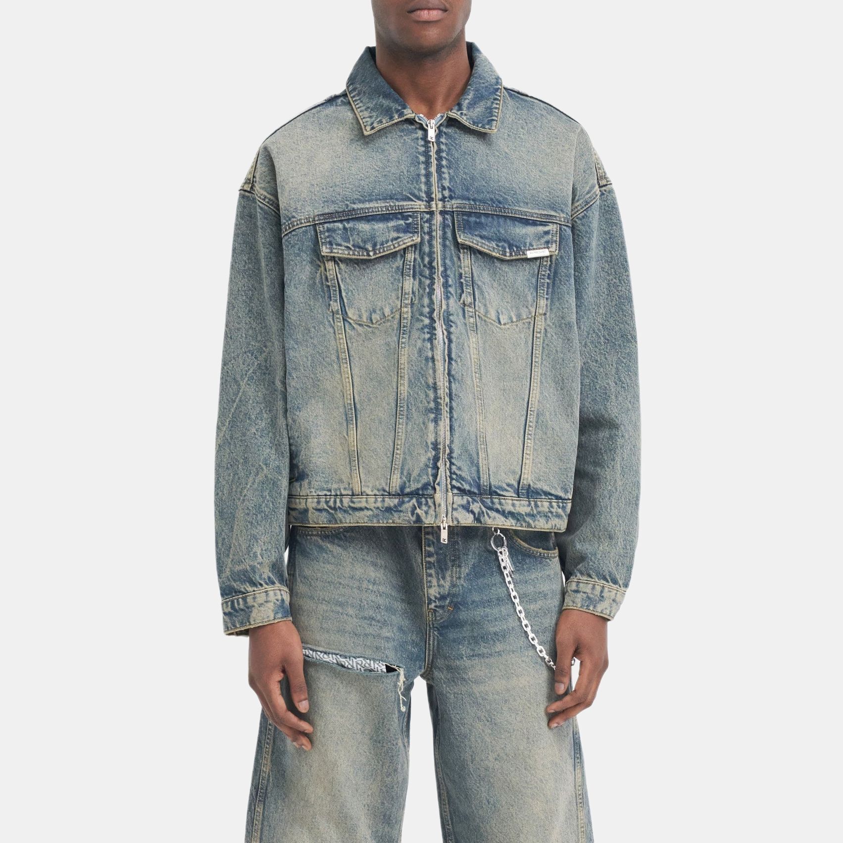 【代購】REPRESENT R4 Denim Jacket MLM619-25
