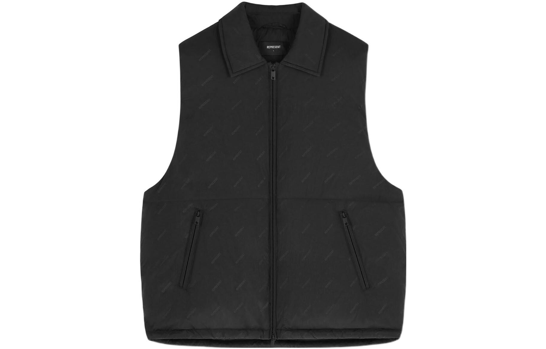 【代購】REPRESENT SUMMER CAPSULE Vests Men's Black Lapel Moderate Other M01176-01