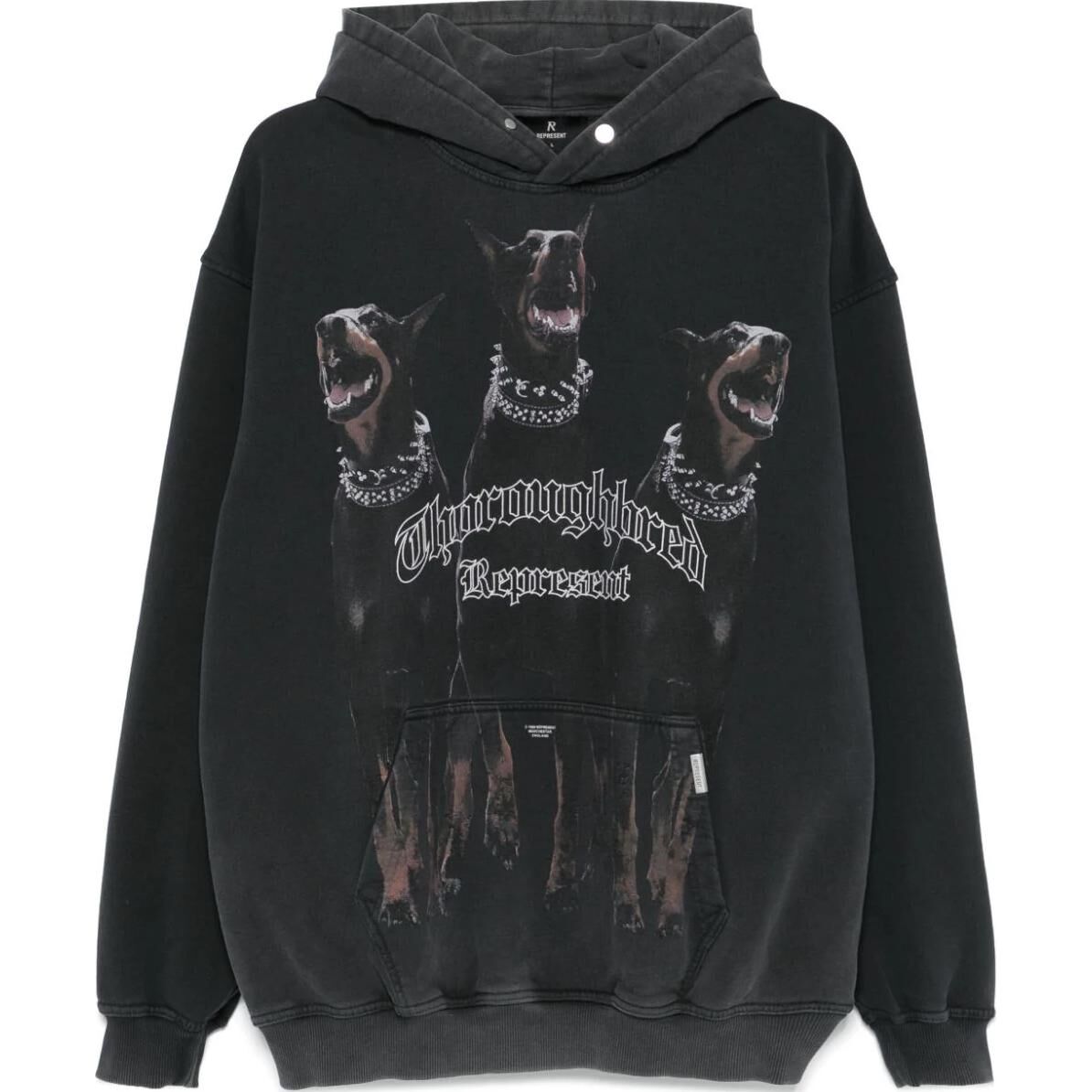 【代購】REPRESENT Thoroughbred Long Sleeved Hoodie MLM41134-003