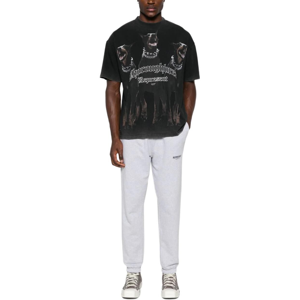 【代購】REPRESENT Thoroughbred Crewneck T Shirt MLM41135-003