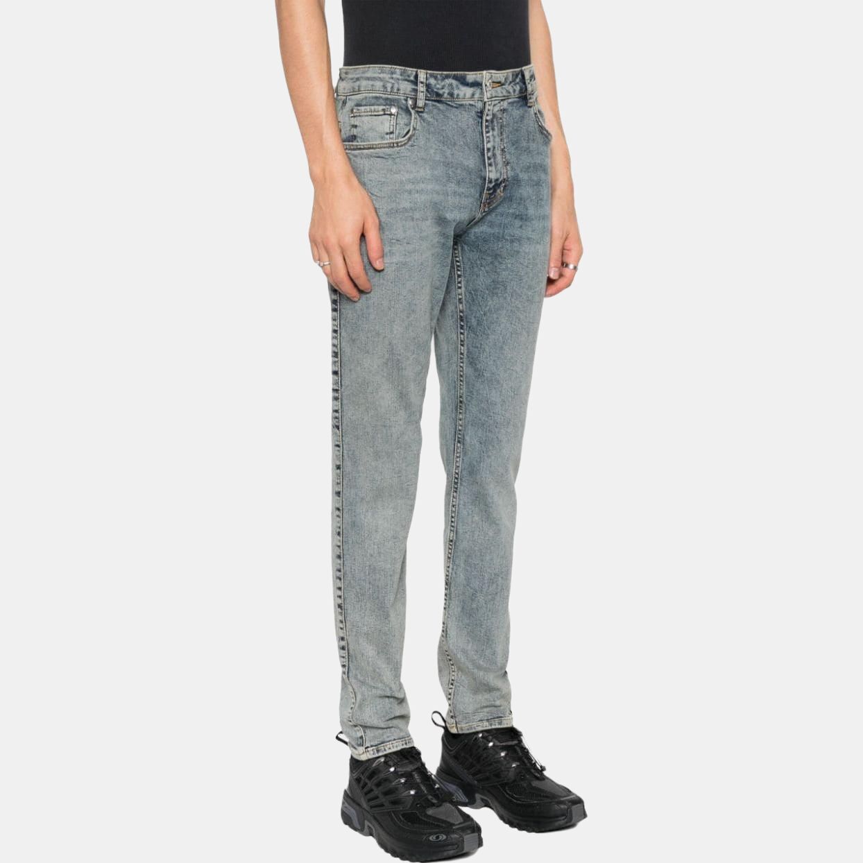 【代購】REPRESENT Jeans Men's Blue Moderate Straight Fit Pants ME6002493-BLUE