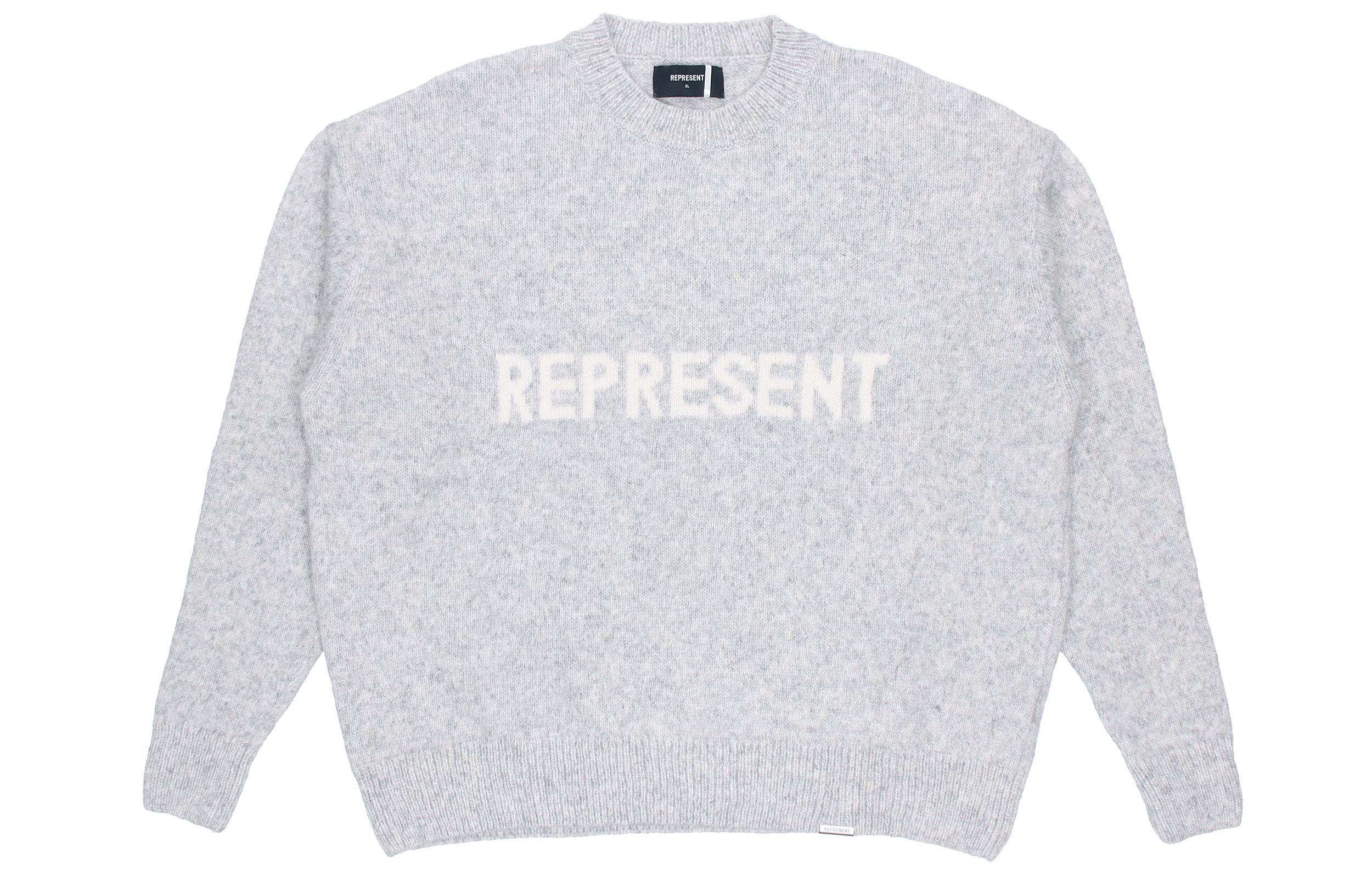 【代購】REPRESENT Cashmere Sweater Men's Light Gray M02043-05