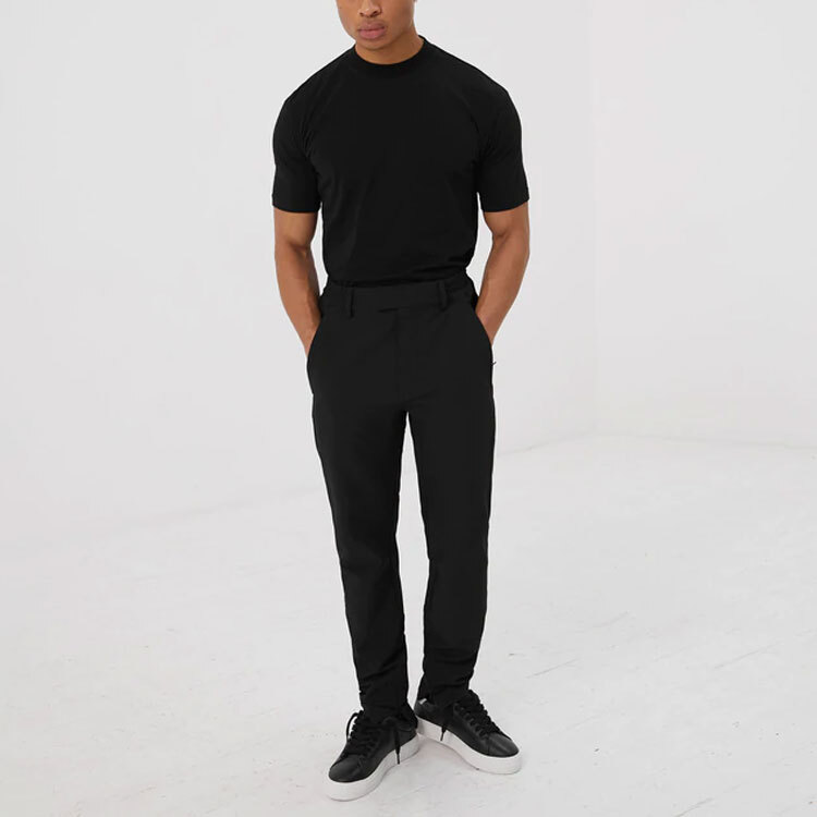 【代購】REPRESENT Casual Pants Men's Black Moderate Straight Fit Pants M08130-01