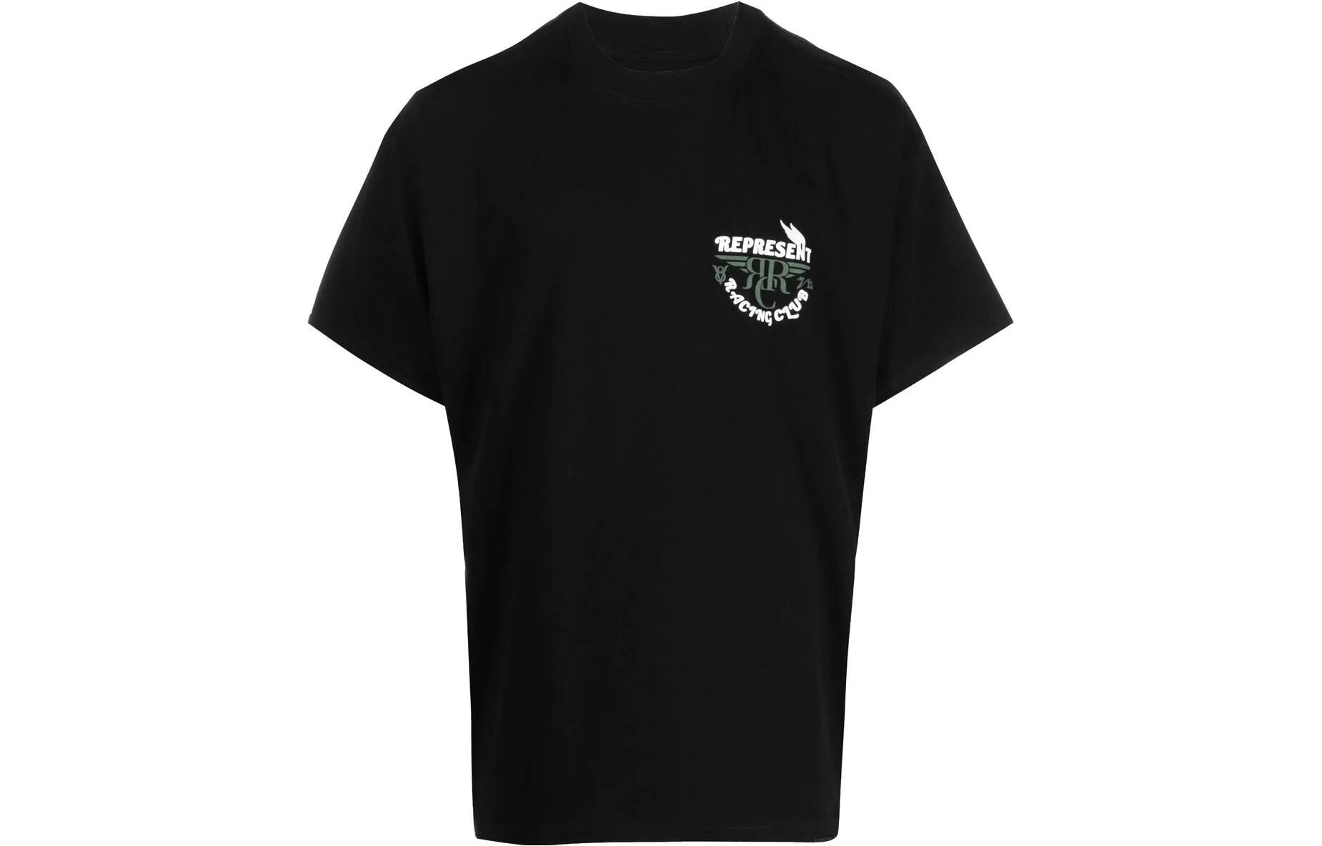 【代購】REPRESENT T Shirts Men's Black Crew Neck Moderate Straight Fit M05180-01