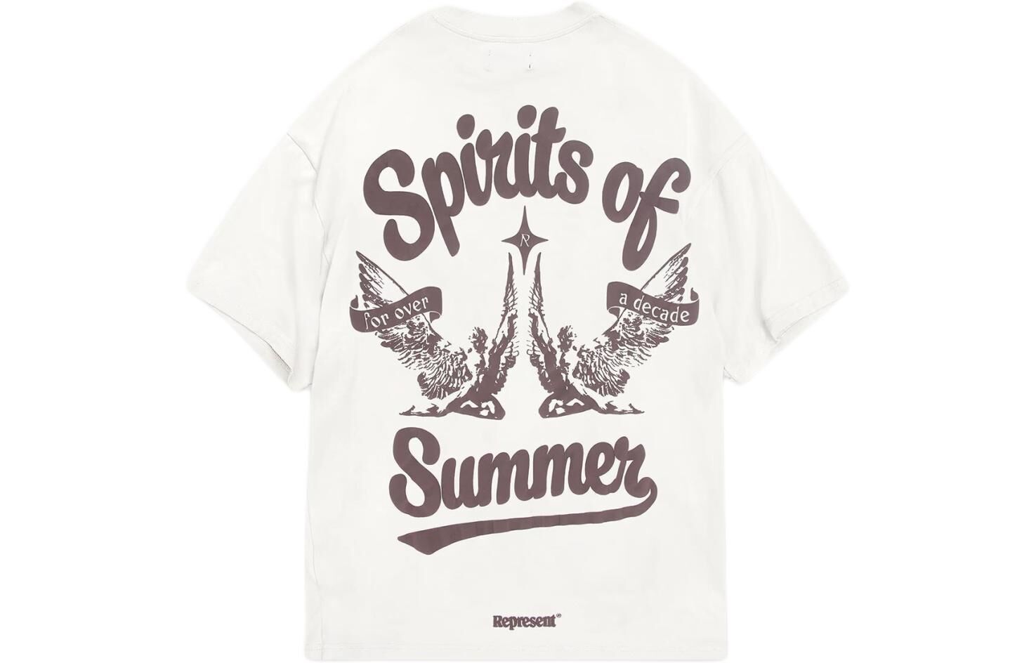 【代購】Represent logo-print cotton T-shirt MLM410-72