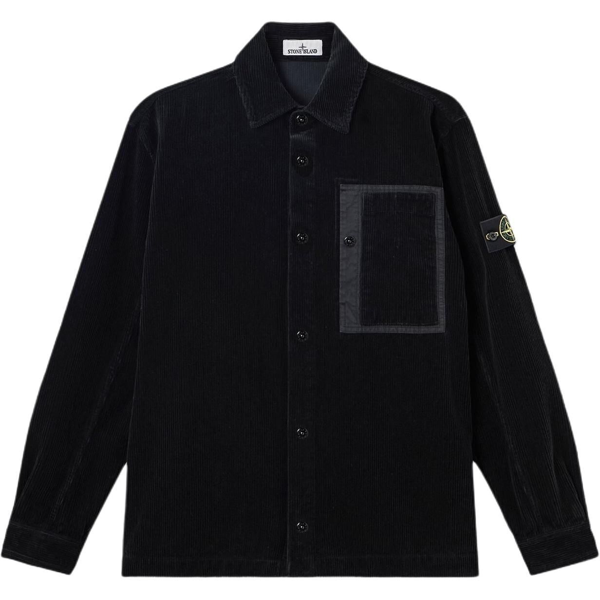 【代購】STONE ISLAND FW26 Jackets Men's Black Lapel Moderate Straight Fit L2S151200016S0212V0029