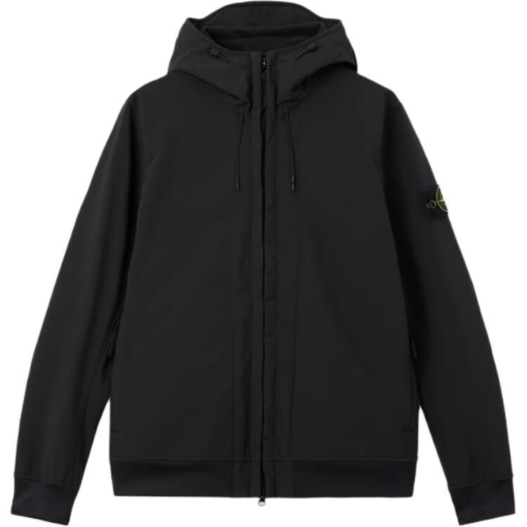 【代購】STONE ISLAND FW26 Jackets Unisex Black Hooded Non Detachable Moderate Straight Fit L2S15Q100004S0B22V0029