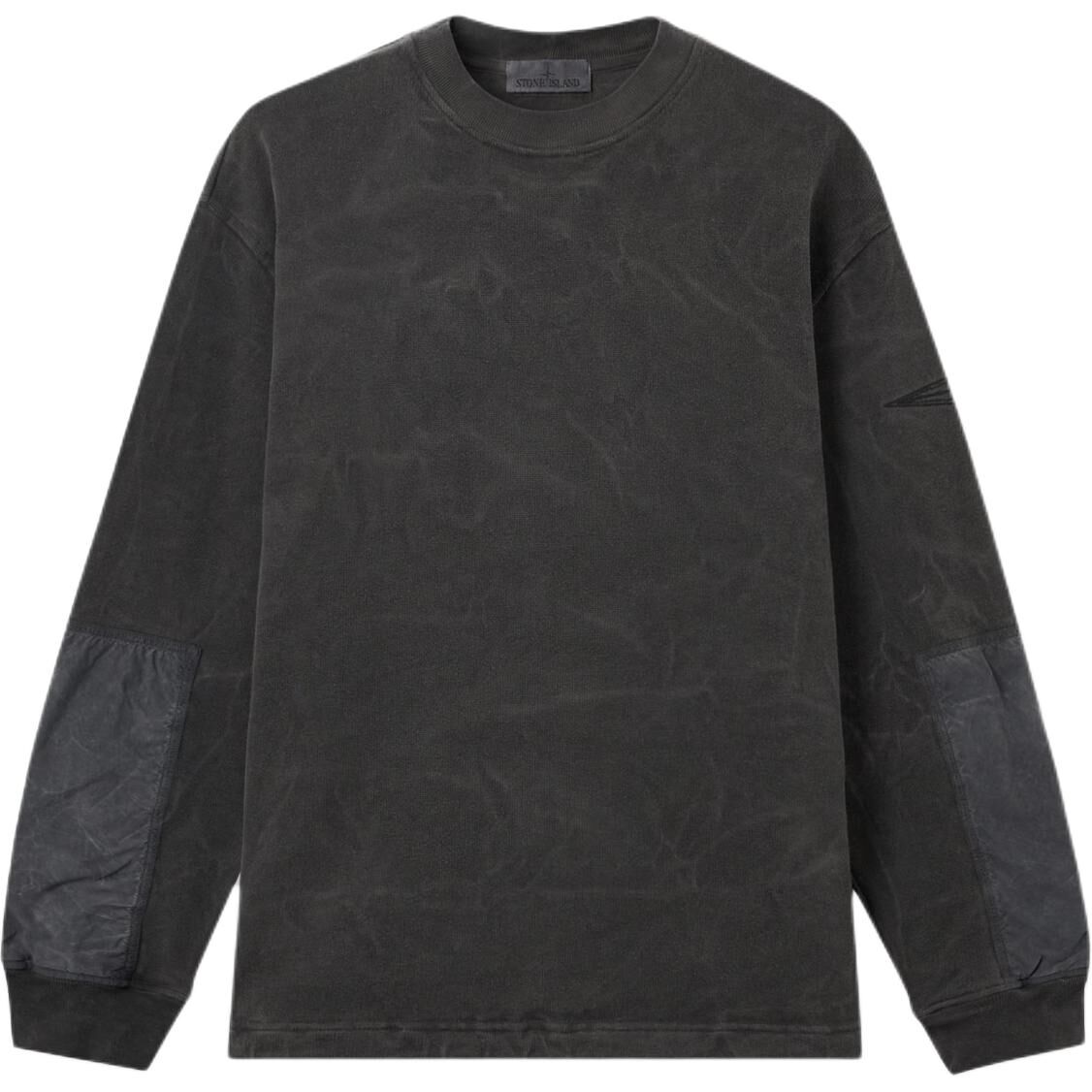 【代購】STONE ISLAND FW26 Sweatshirts Men's Black Crew Neck Moderate Straight Fit L2S156100033S00V2V0029