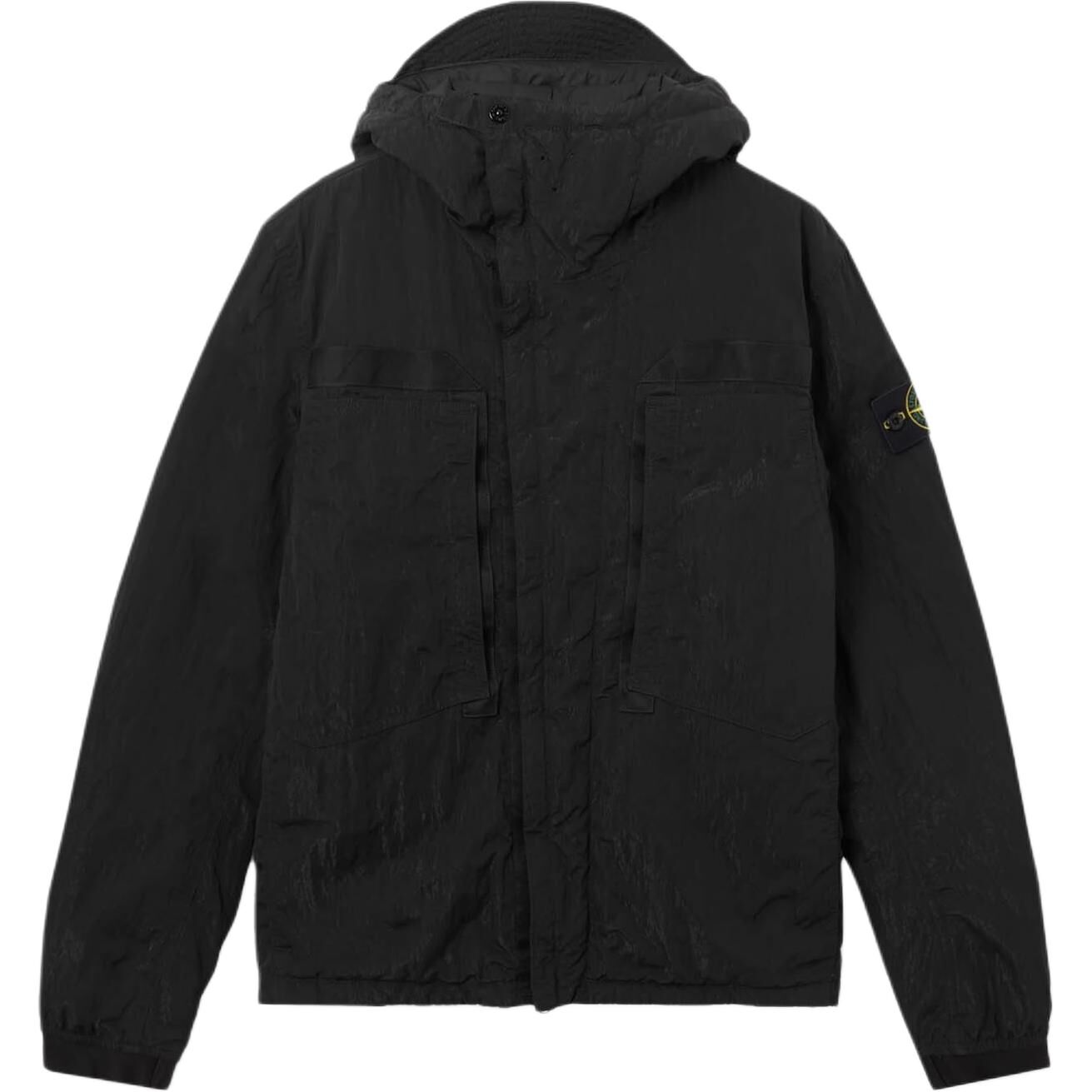 【代購】STONE ISLAND FW26 Puffer Jackets Men's Black Hooded Non Detachable Moderate Other L2S15Q100007S0405V0029