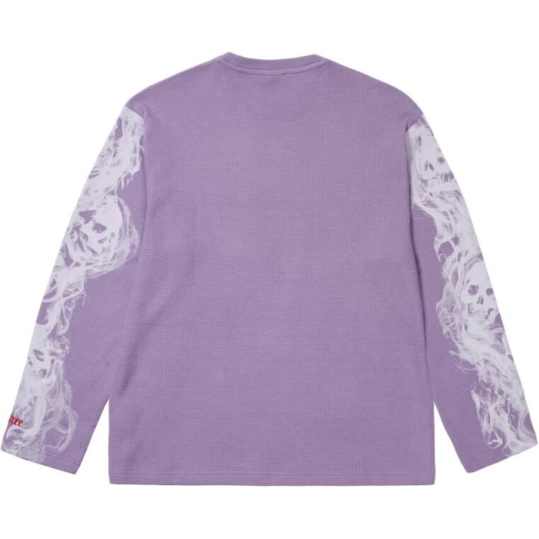 【代購】PALACE 2026 Spring Collection SS26 SMOKED WAFFLE LONGSLEEVE T Shirt Unisex P30ES020