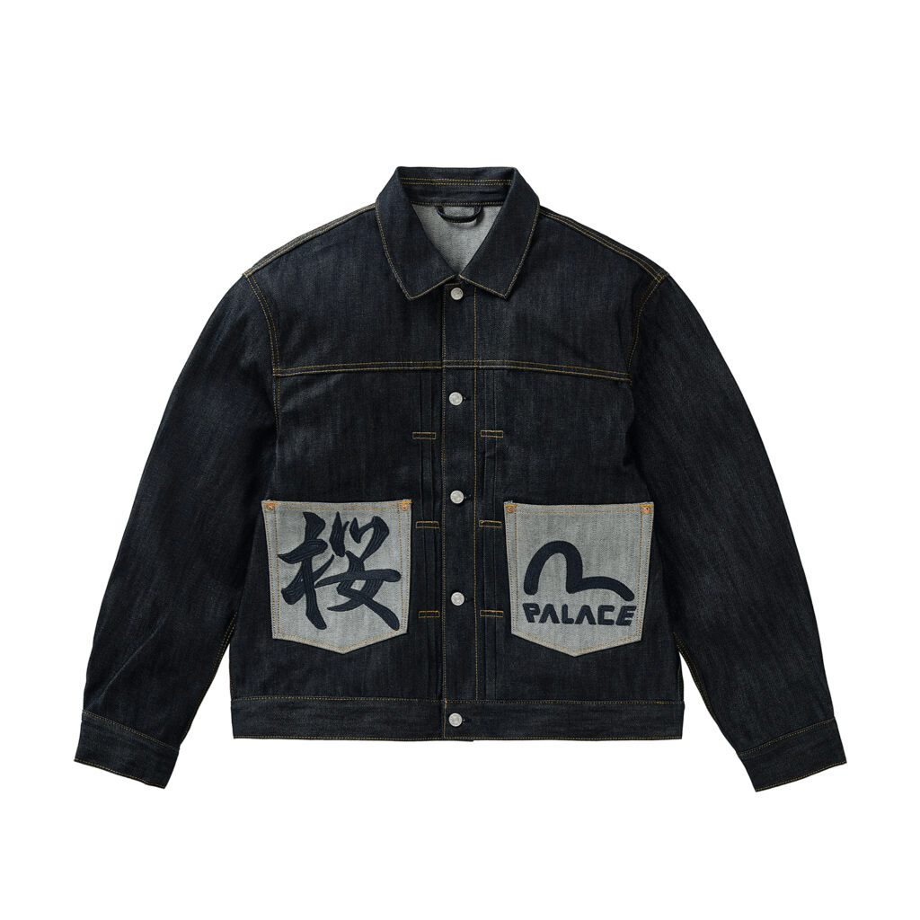 【代購】PALACE x EVISU PALACE X EVISU SS26 DROP8 Denim Jacket Unisex P30JK194