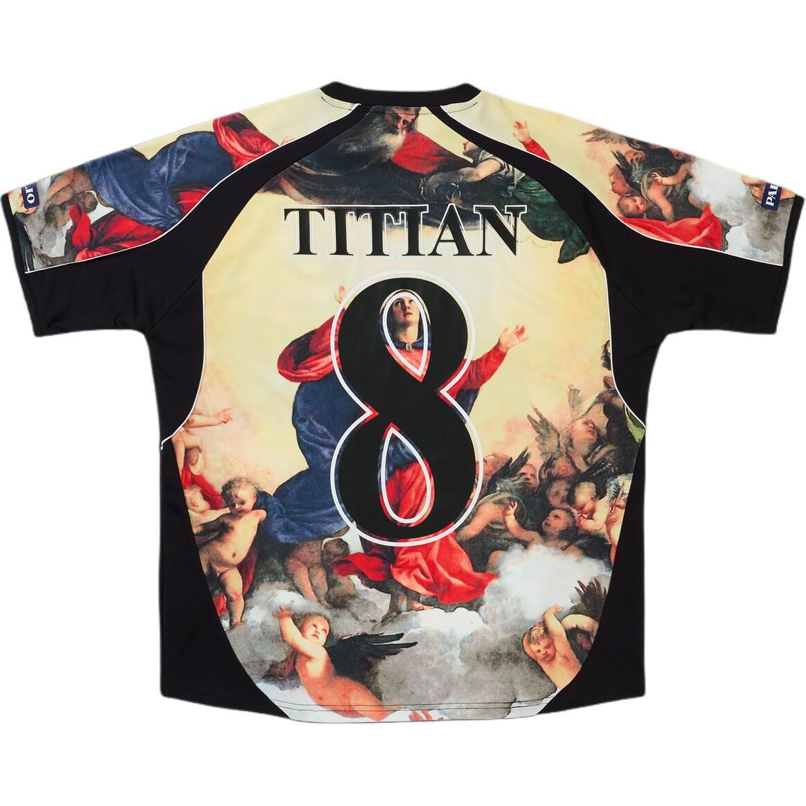 【代購】PALACE SS26 TITIAN JERSEY BLACK Soccer Jersey Unisex P30ES222