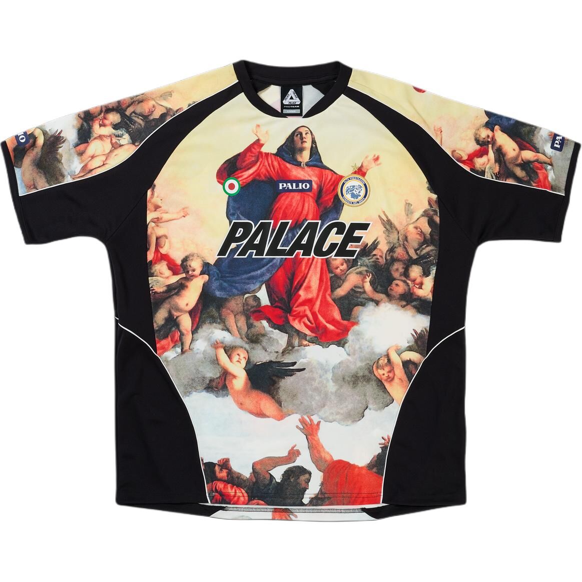 【代購】PALACE SS26 TITIAN JERSEY BLACK Soccer Jersey Unisex P30ES222