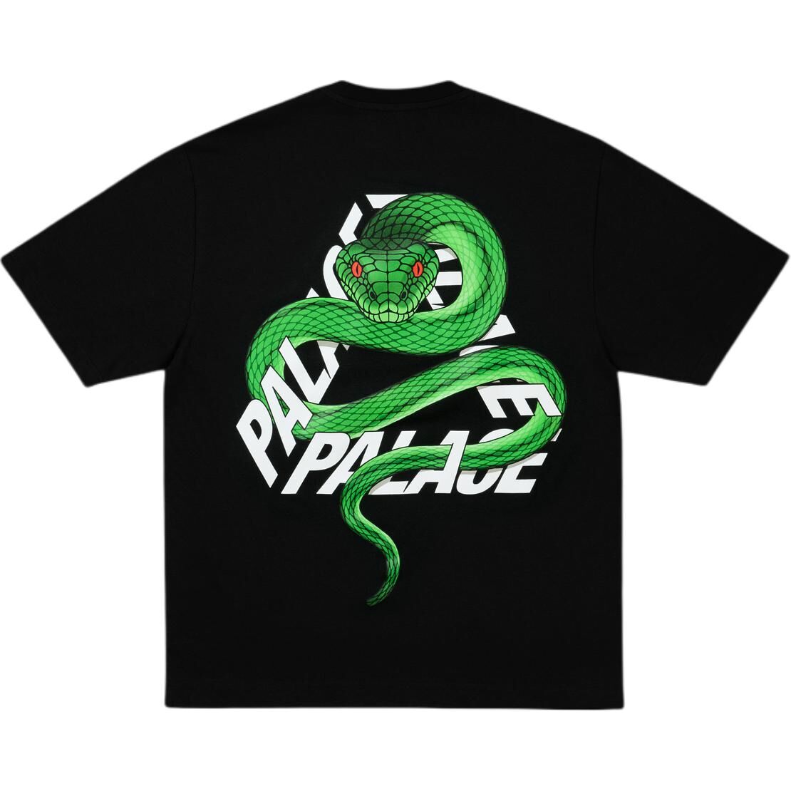 【代購】PALACE SS26 SNAKEY P3 T SHIRT BLACK T Shirt Unisex P30TS387