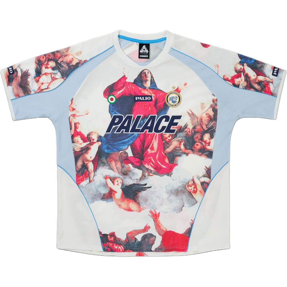 【代購】PALACE SS26 TITIAN JERSEY WHITE Soccer Jersey Unisex P30ES223