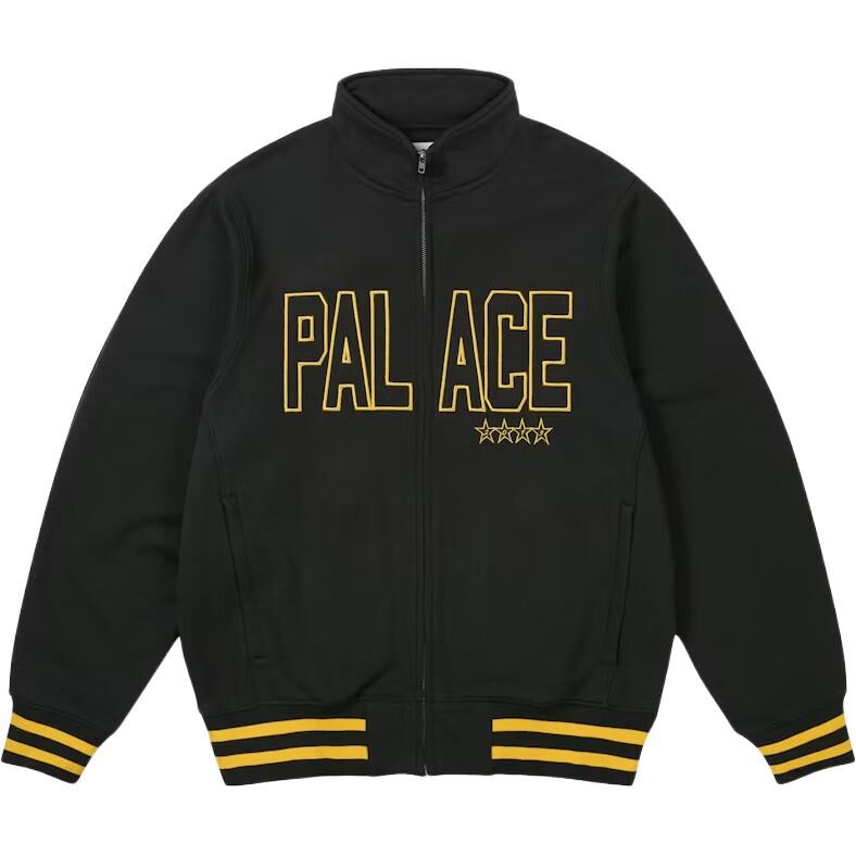 【代購】PALACE SS26 Summer Collection SPORTY ZIP FUNNEL BLACK Jackets & Coats Unisex P30CS250