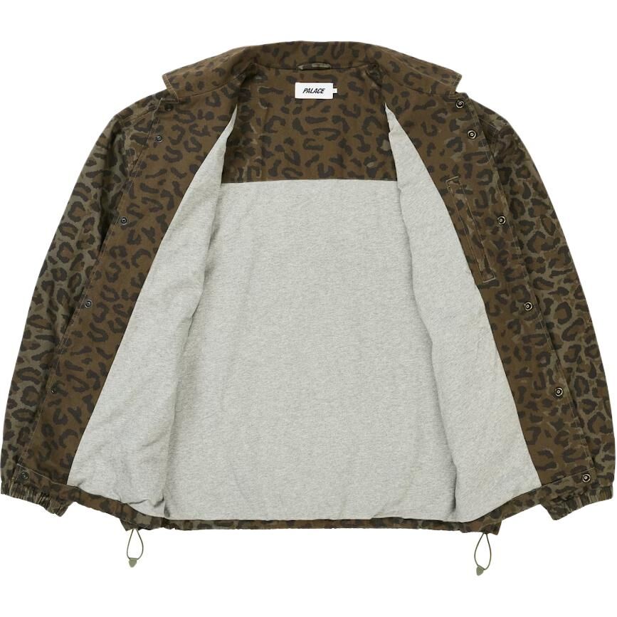 【代購】PALACE SS26 UNI COACH JACKET CHEETAH Jackets & Coats Unisex P30JK192