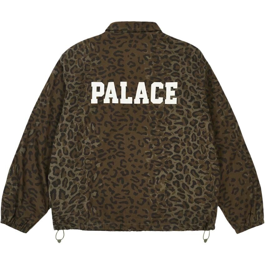 【代購】PALACE SS26 UNI COACH JACKET CHEETAH Jackets & Coats Unisex P30JK192
