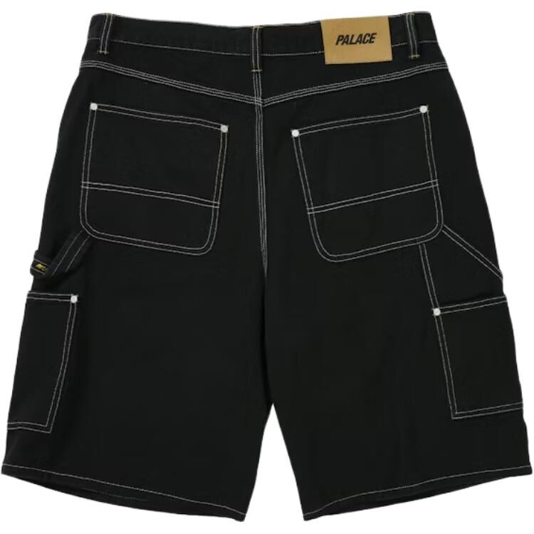 【代購】PALACE SS26 BAGGY CARP SHORT BLACK Denim Shorts Unisex P30ST105