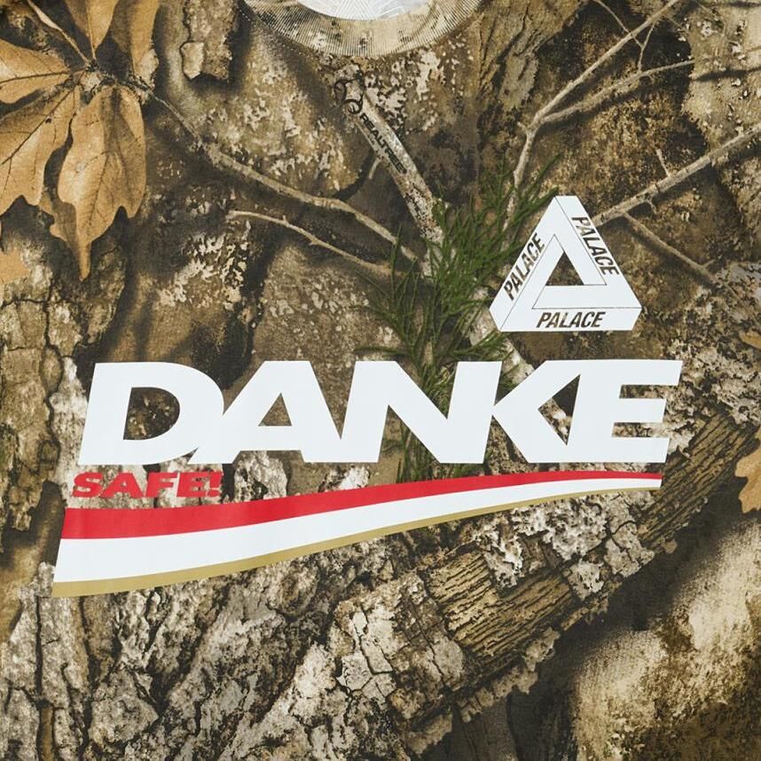 【代購】PALACE SS26 DROP8 DANKE T SHIRT REALTREE APX T Shirt Unisex P30TS434