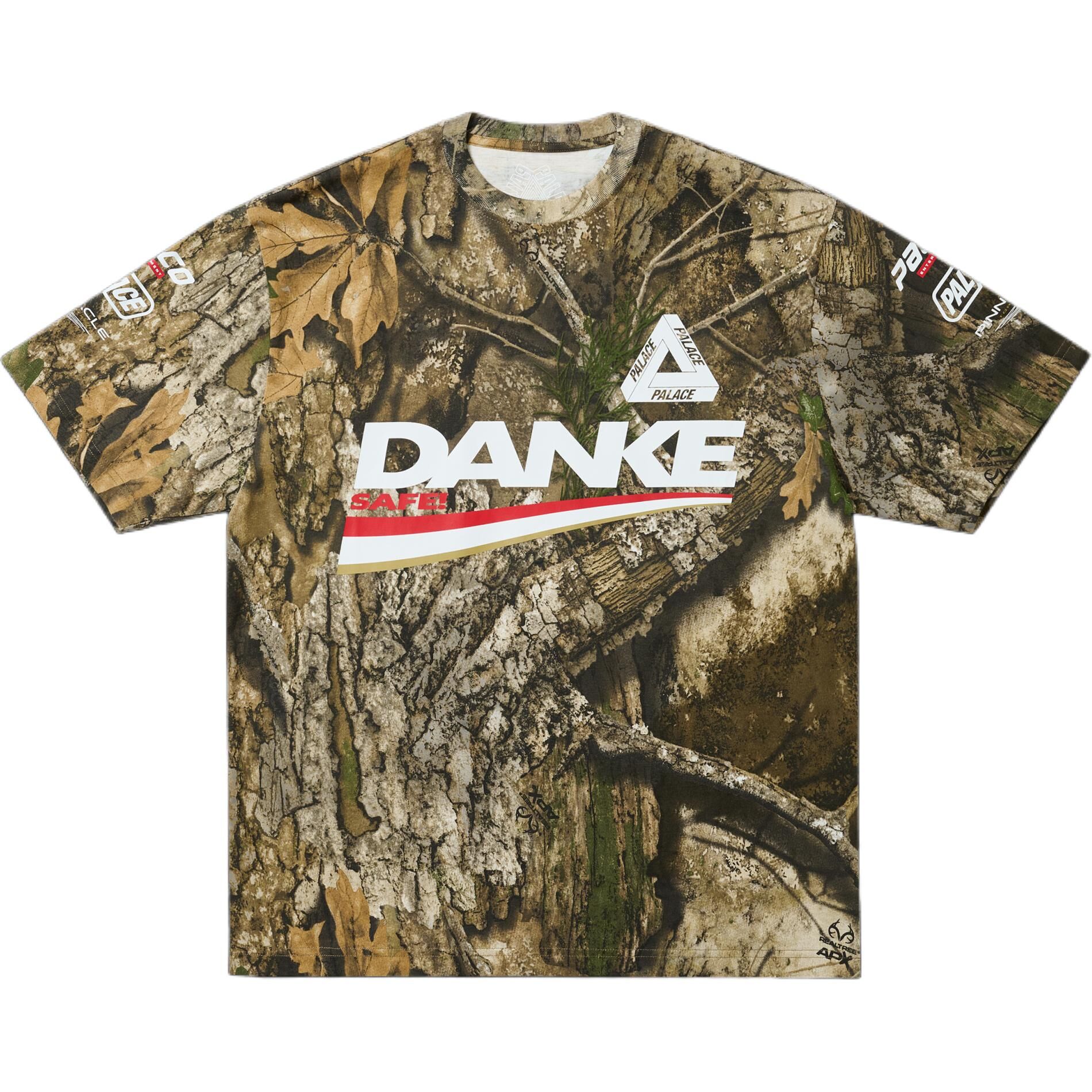 【代購】PALACE SS26 DROP8 DANKE T SHIRT REALTREE APX T Shirt Unisex P30TS434