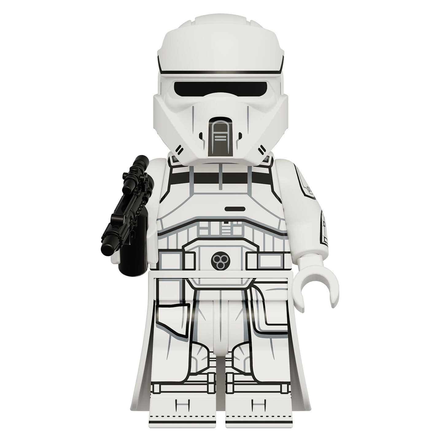 Star Wars Imperial Remnant AT-RT Driver Custom Minifigures Fit Lego KDL861 K2395