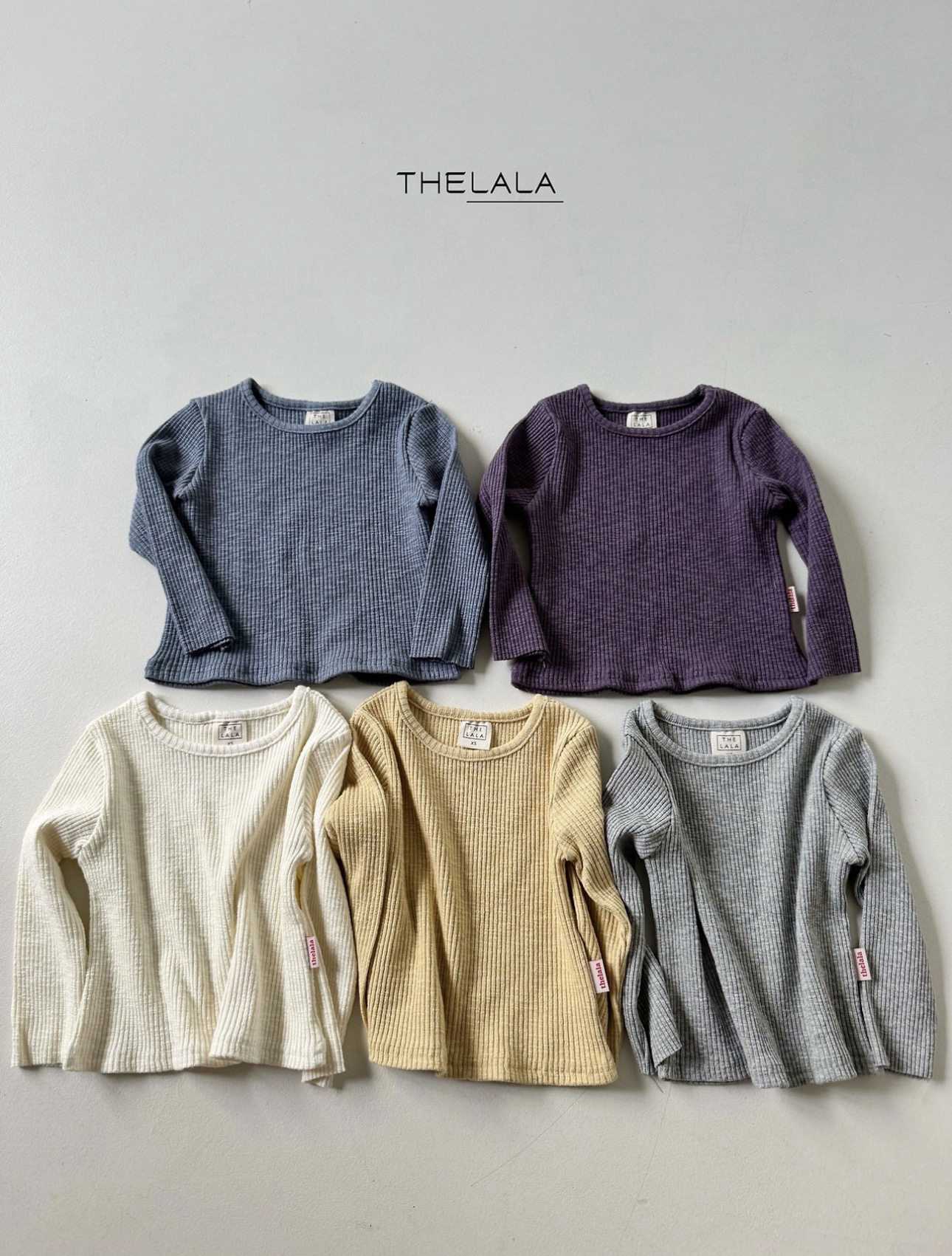 THELALA Tight Ribbed T-shirt