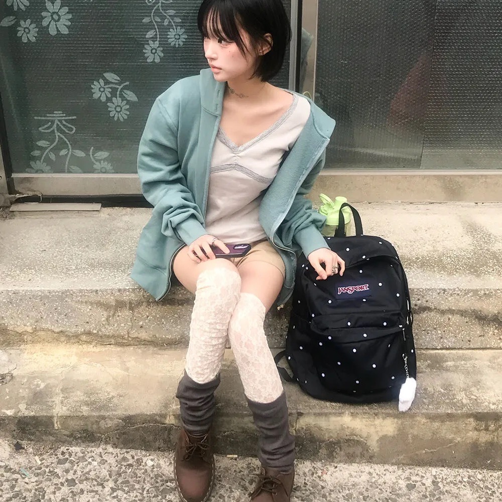 🇰🇷 JanSport SUPERBREAK POLKA DOT BLACK 波點 黑色 黑白 後背包 雙肩包 26L / 預購