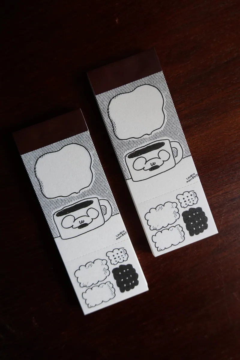 Coffee & Cookies  便箋本｜1991w2992