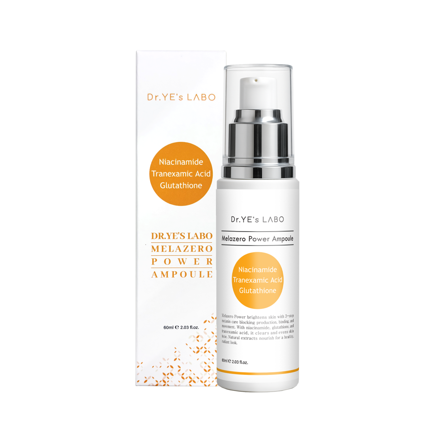VF06 DR.YE's LABO 穀胱甘肽極致美白 淡斑安瓶 MELAZERO PERFECT AMPOULE 60ML (LA006)