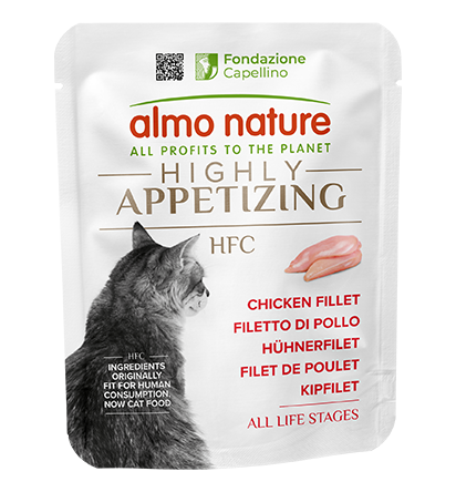 Almo Nature - HFC開胃精華鮮燉包 - 雞柳 (紅字) Highly Appetizing (Chicken Fillet) 50g