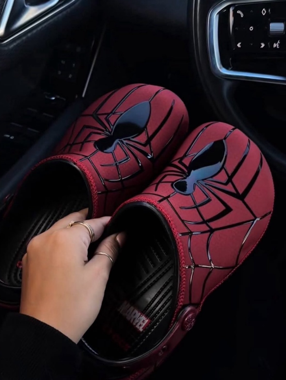 CROCS x MARVEL  Spider-Man 蜘蛛人 Neo Classic Clog 漫威 黑紅  男女