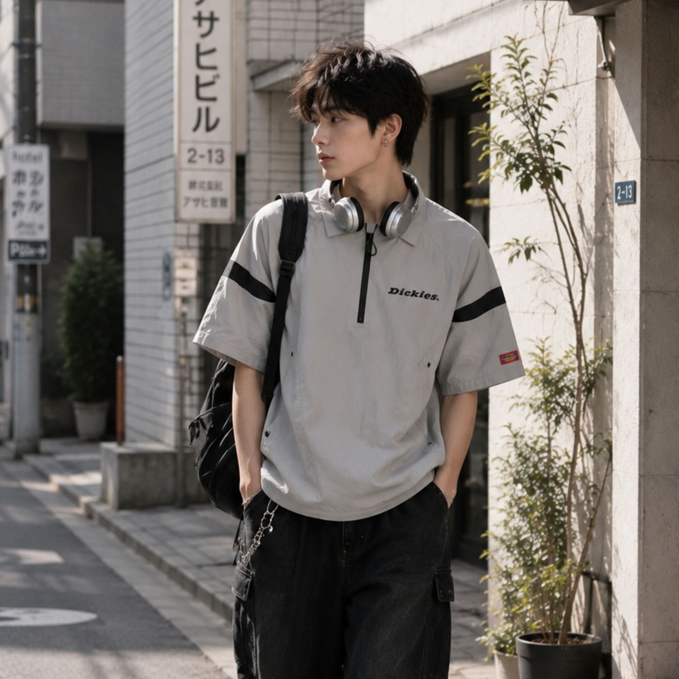 NICEDAY 服飾 代購 Dickies POLO衫 上衣 短袖 撞色 尼龍 潮流 灰 黑 綠 紅