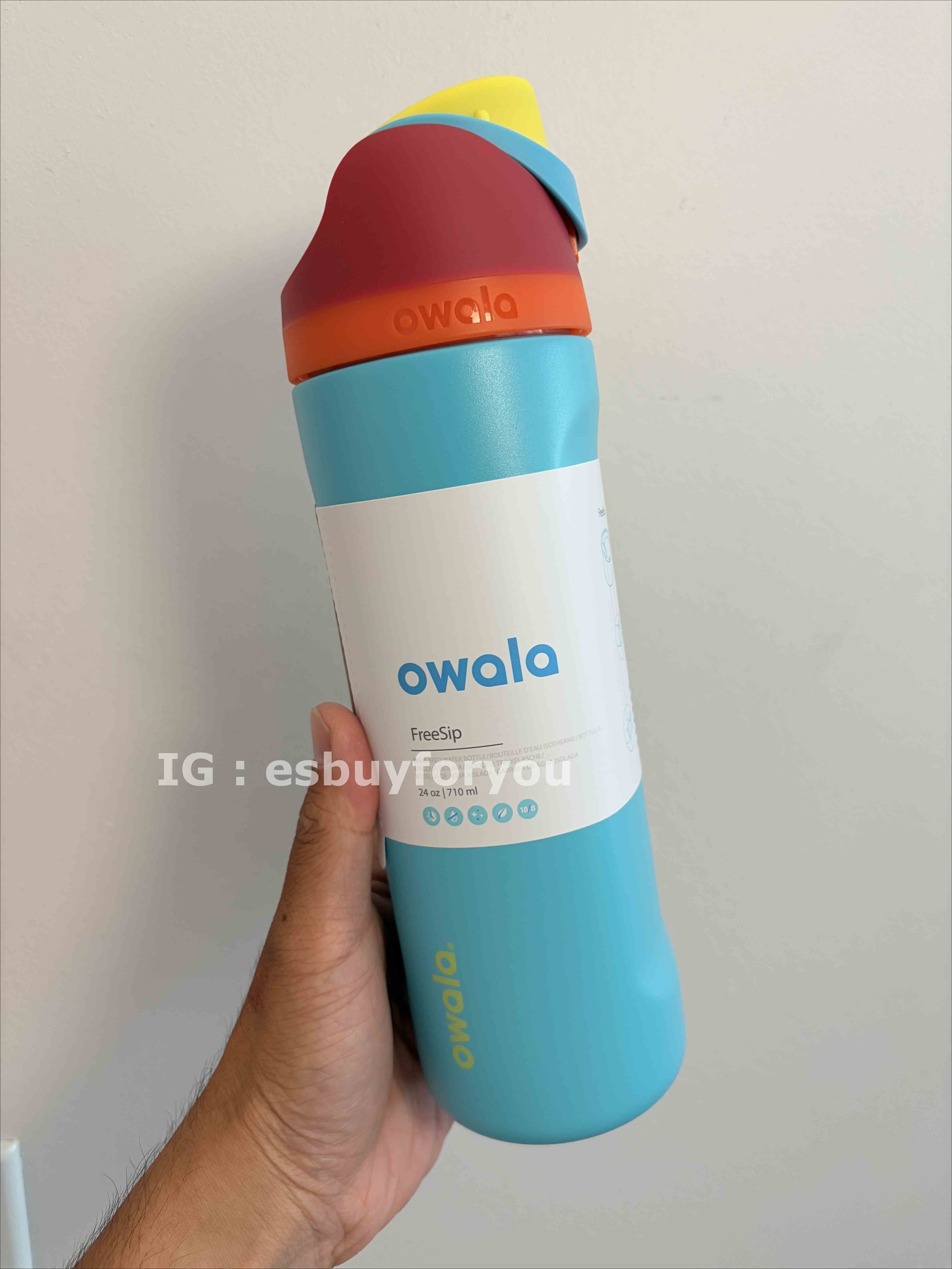 Owala (24/32oz) 不鏽鋼 FreeSip 水壺 (內有吸管) Summer Sweetness 夏日甜心