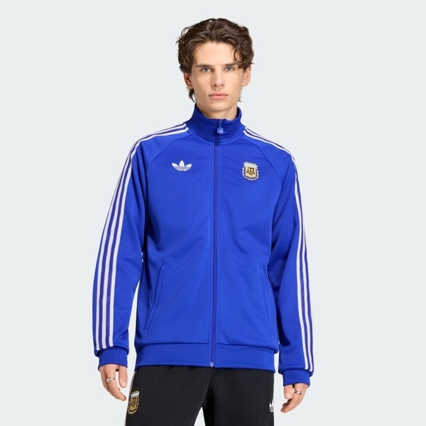 Adidas 愛迪達 Afa Og Tt JZ6305 男 夾克 運動外套 休閒穿搭 藍 世界盃 阿根廷 運動外套