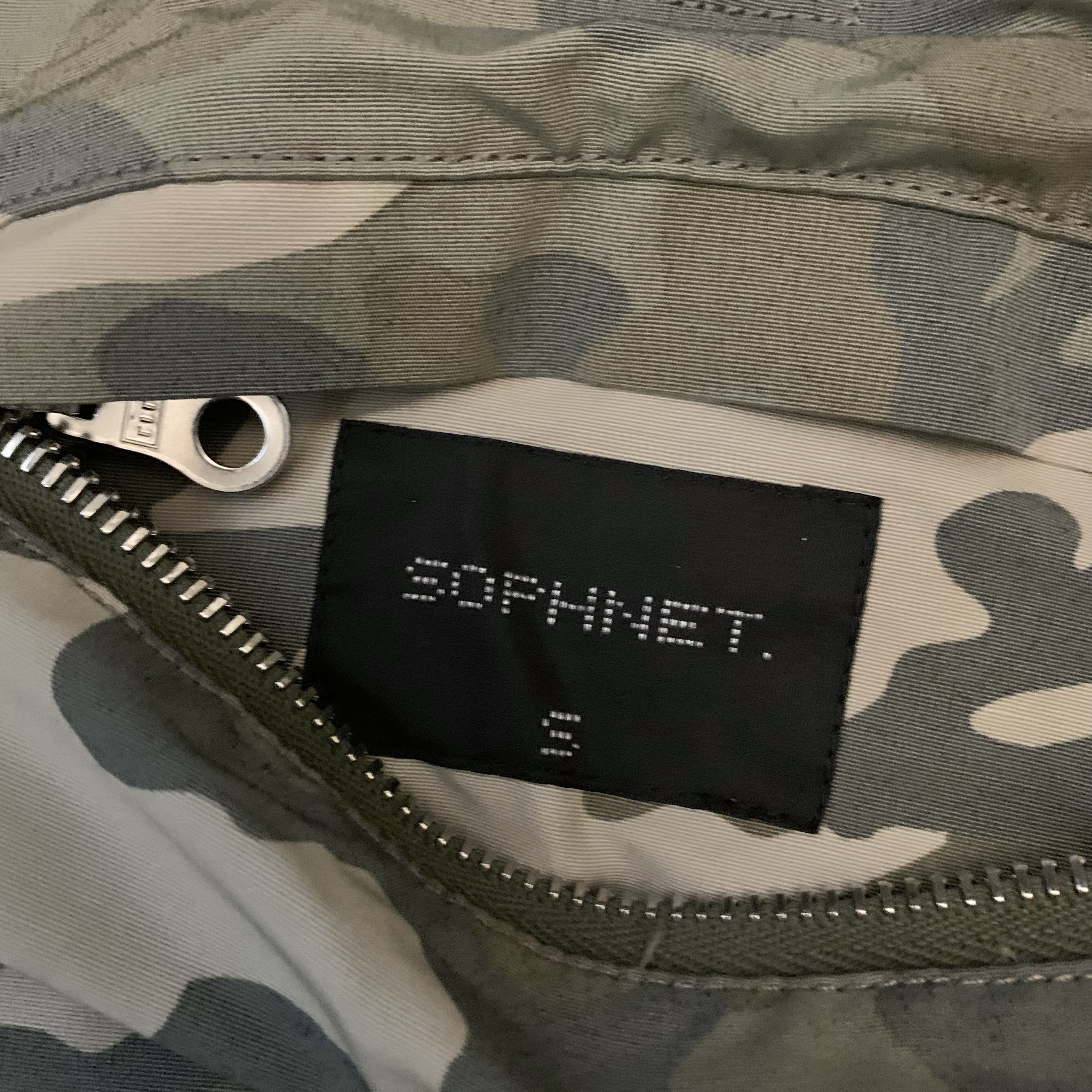 LAST SALE : SOPHNET CAMOUFLAGE MOUNTAIN PARKA - SIZE S IN STOCK NOW (現貨發售中)