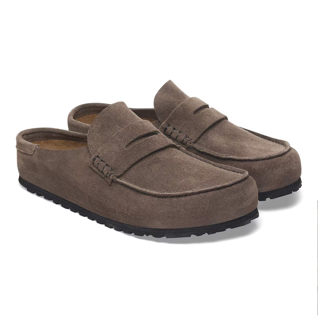[預訂] Birkenstock Naples Wrapped Suede | Concrete Grey