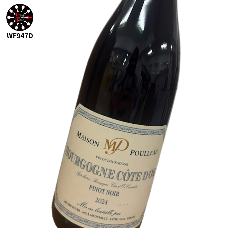 Maison Poulleau Bourgogne Cote d'Or Pinot Noir 2024