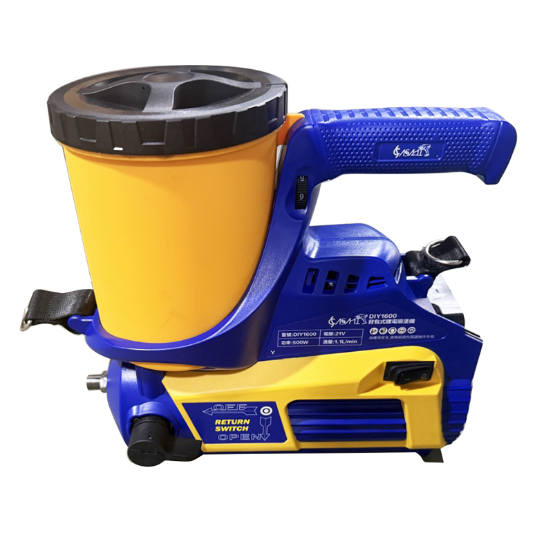 附發票｜DIY1600｜背包式鋰電噴塗機 20mpa/2900.75psi 油漆塗料高壓 無氣鋰電池