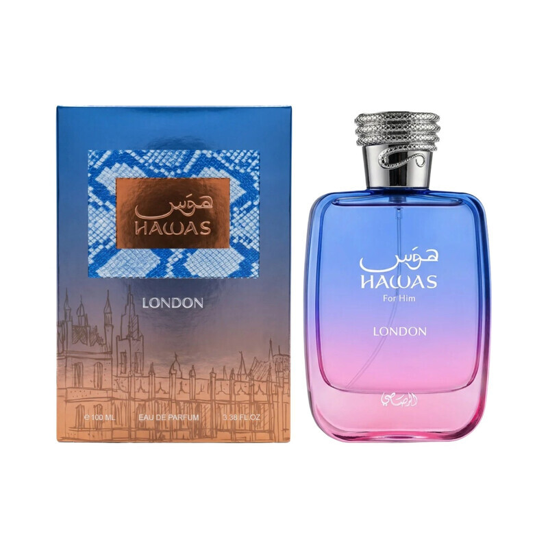 Rasasi Hawas London 濃香水 100ml (2026 新款)(Barcode: 614514465059)