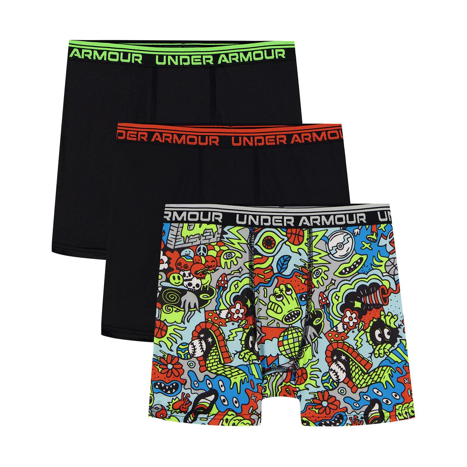 【預購】Under Armour H081911 童裝平口內褲 (3件裝)