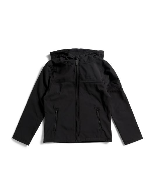 【預購】HUNTER H081914 童裝連帽外套 (黑色)
